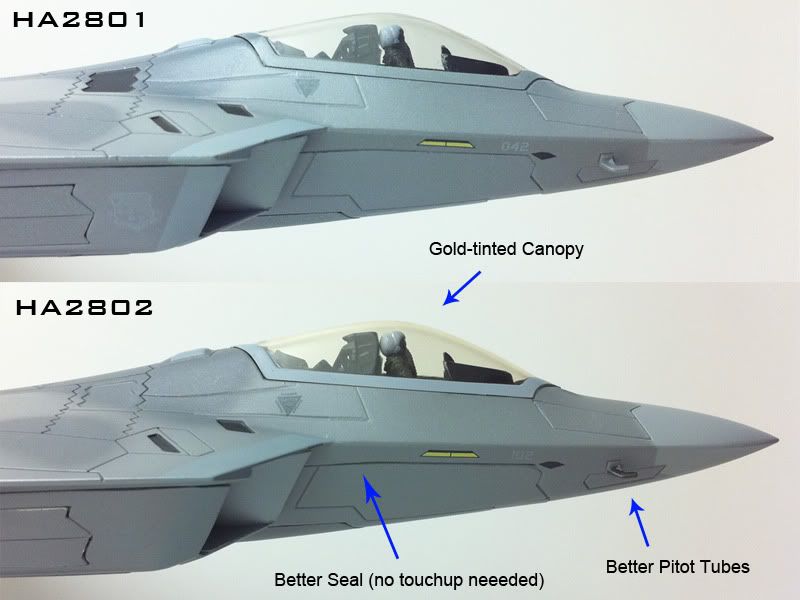 HM F-22 AK (HA2802) In-depth Review (Lots of Pictures!) - DA.C